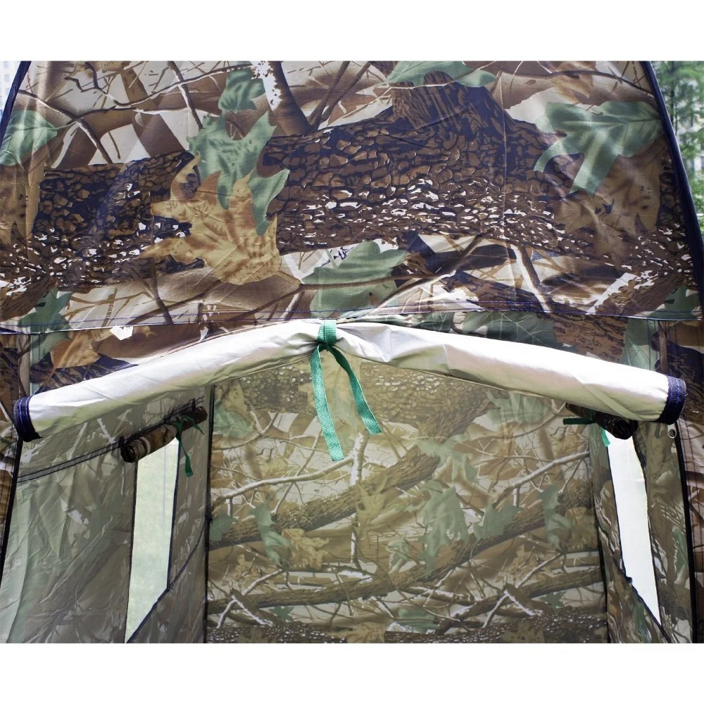 Portable Outdoor Pop up Tent Camouflage Privacy Screen Shelter Camping Toilet Shower Changing Room Tent