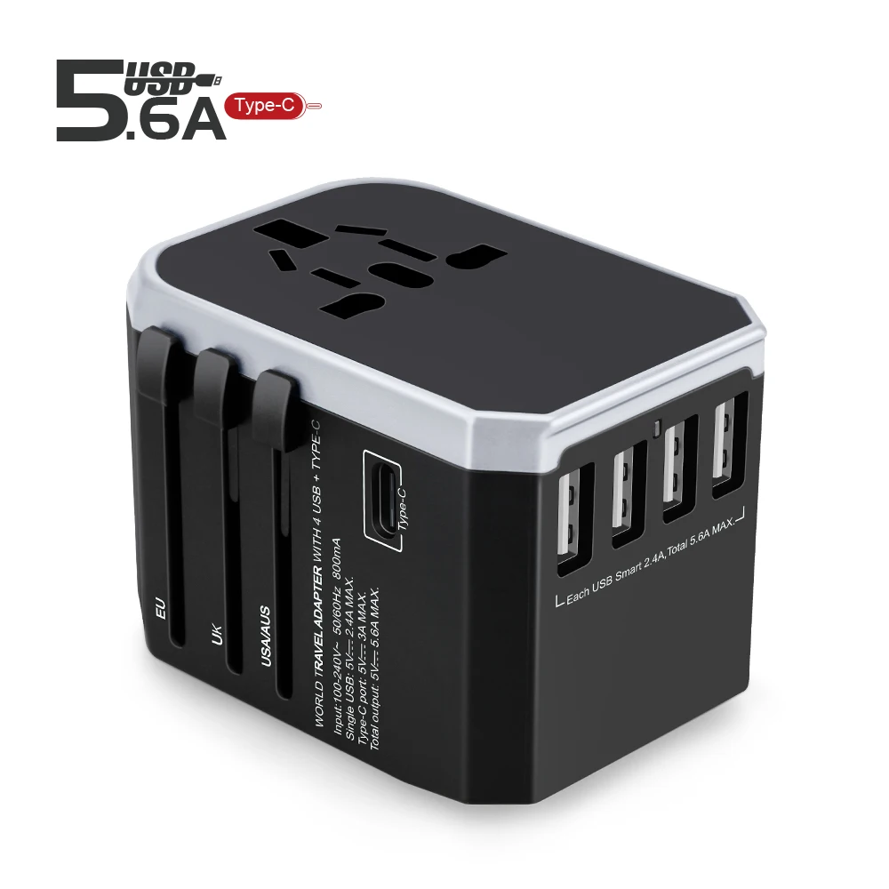 Wontravel 110 В до 220 В электрическая розетка 3 в 1 переключатель розетка с usb зарядным устройством