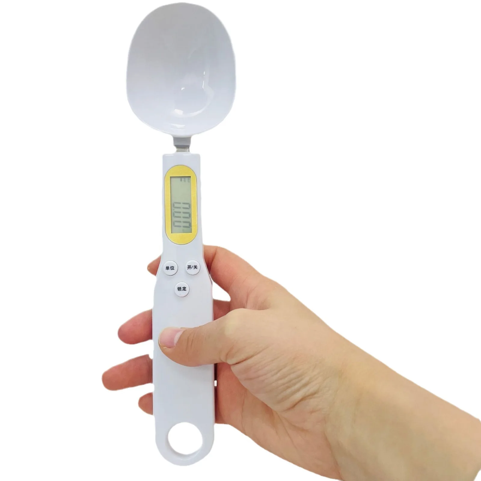 MHK27 500g/0.1g Precise Digital Kitchen Scales LCD Display Electronic Measuring Spoon with Battery Power Made of Durable Plastic