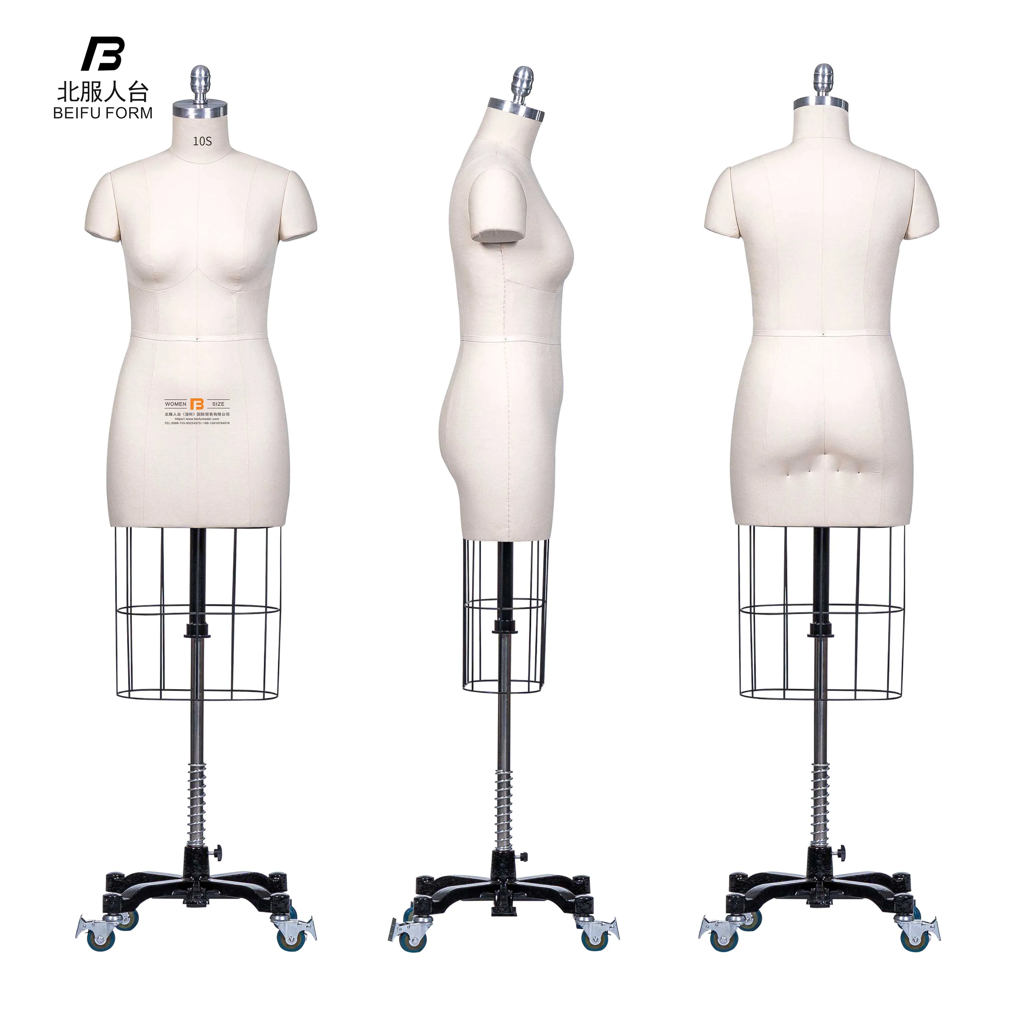 Beifuform Female Dressform Mannequin Dummy Manikin USA ASTM Size