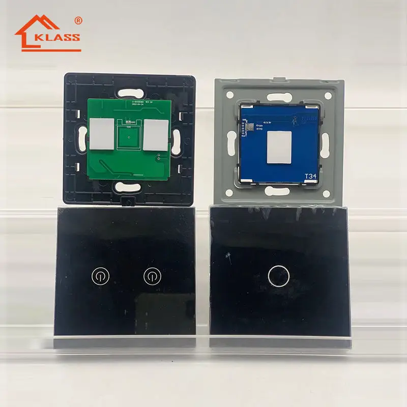 KLASS UK/EU Standard Wholesale Smart Switch google Alexa Amazo Smartlife Tuya App Zigbee Wifi Remote Control Switches and Socket
