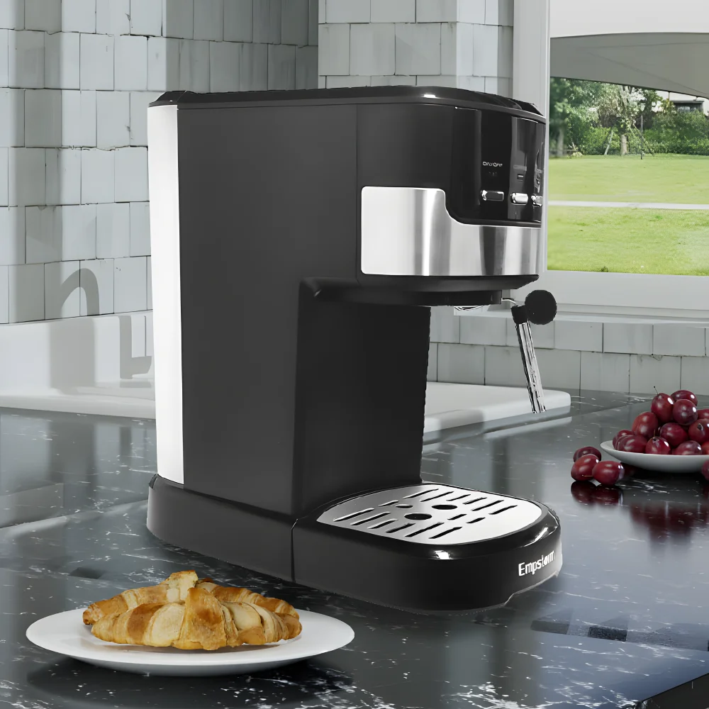 Manual Espresso Maker Semiautomatic Coffee Maker With Overheat And