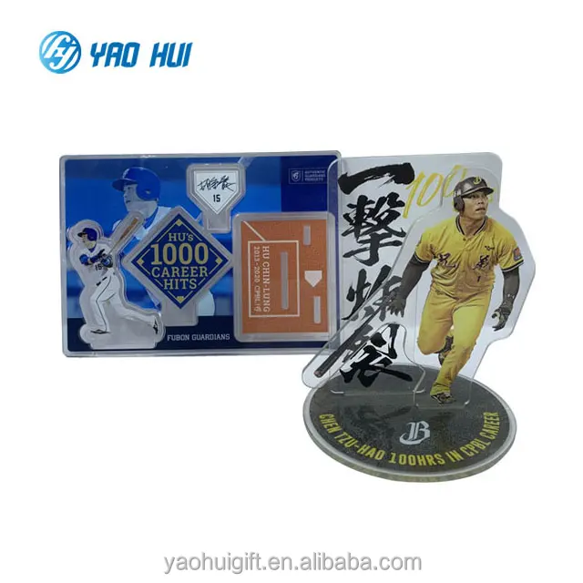 Рекламная акриловая фигурка животного на заказ подарки сувенирная кукла пластиковая подставка MLB для бейсбола спортивных и игровых