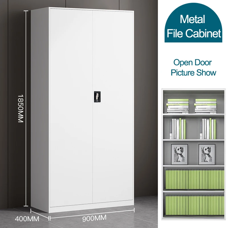 Office Closed Storage Cupboards For Storage Metal 2 Doors Steel