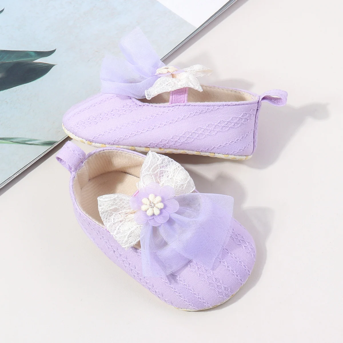 product 2025 new fashion soft cotton mary jane style sneaker 0 15 months baby girls pre walking newborn toddler shoes eva summer comfort-2