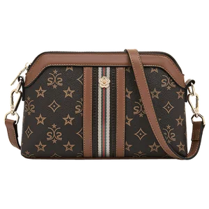 New wholesale custom logo high-quality Pvc Pu leather shoulder bag Square classic female designer handbag crossbody bag