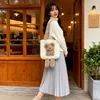 White imitation rabbit fur