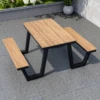 BK frame-120cm table with bench