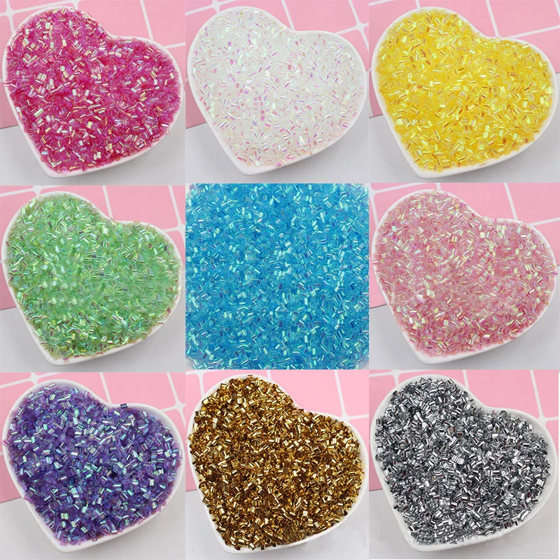 2*3mm bingsu beads for crunchy slime