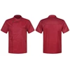 Burgundy Short Sleeve