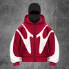 Nero rosso (maschera con cappuccio)