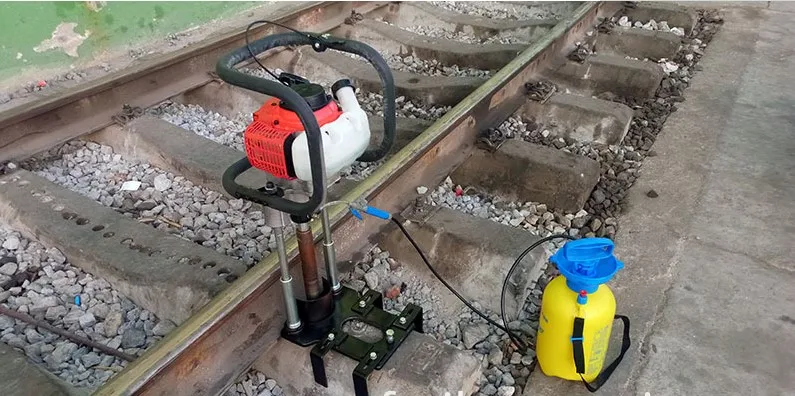 Sleeper Bolt Drilling Machine railway concrete sleeper driller