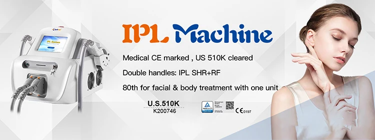 Medical CE and USA 510K Pulsed Light Device Multifunction IPL Skin Rejuvenation Machine details