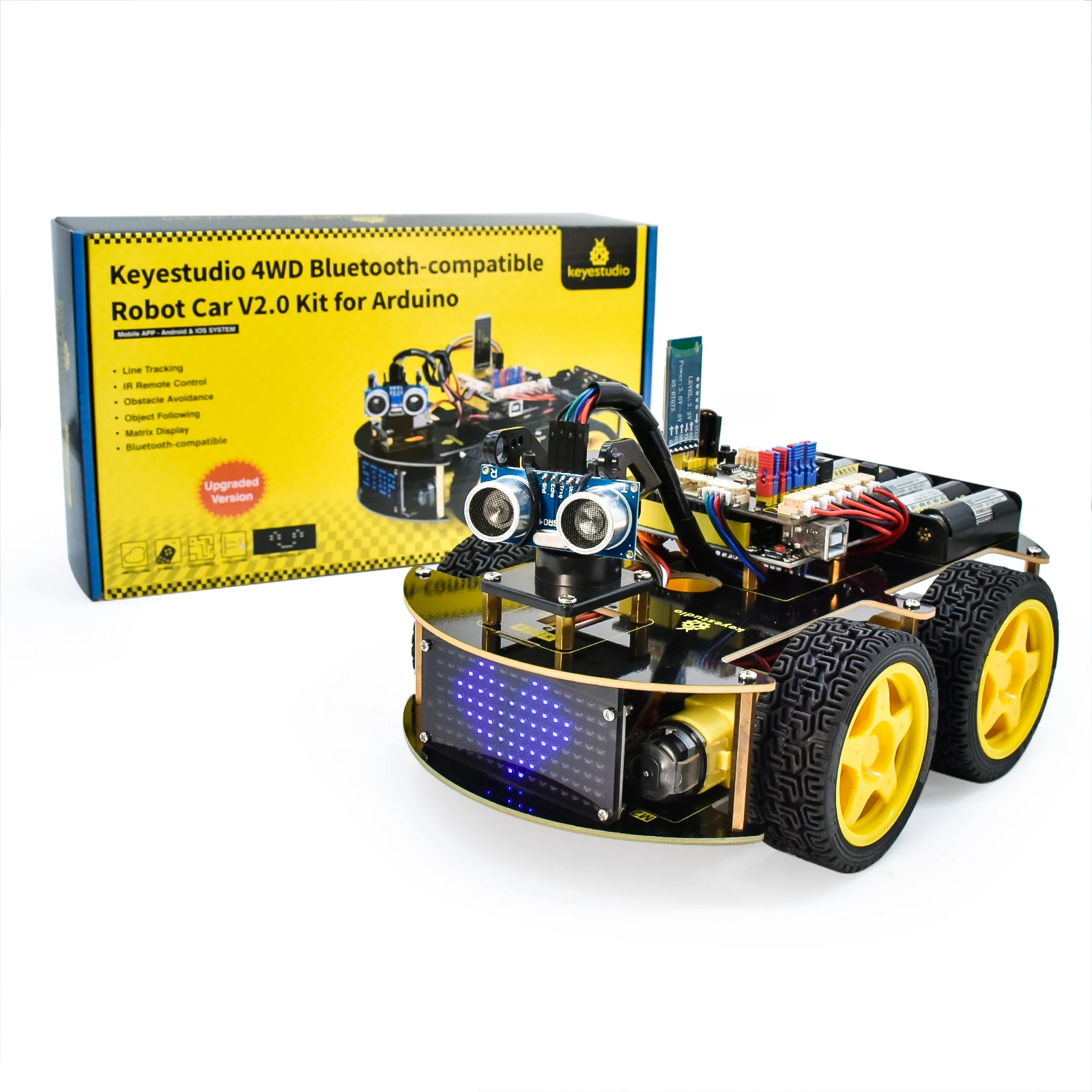 Robot Vehicle Kit - Smart Programmable Robot Kits for Teens