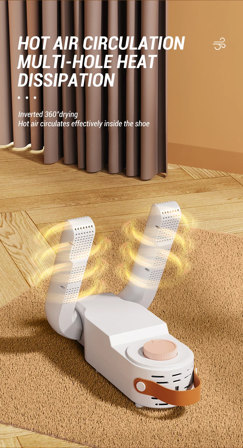 product 2025 shoe drying machine intelligent timer retractable uv shoe dryer electric ultraviolet sterilizer automatic boot shoe heater-1