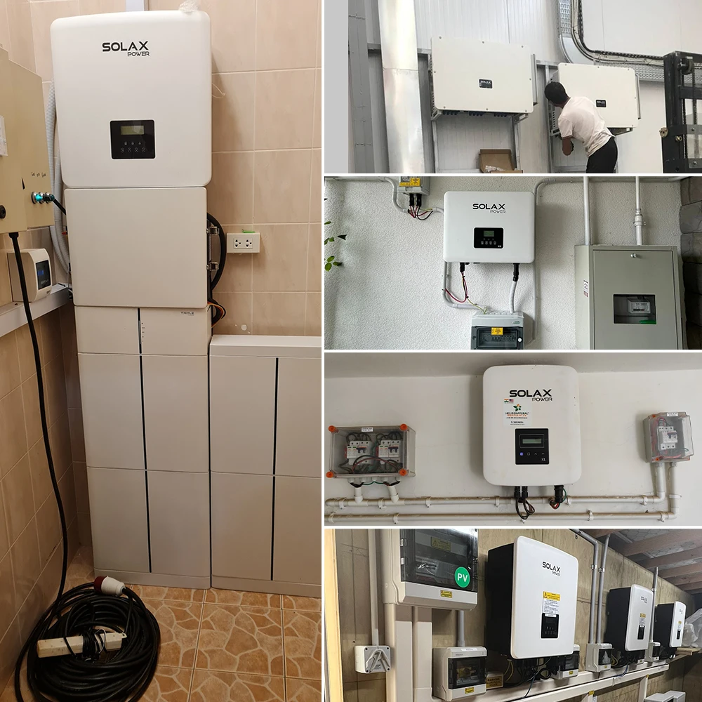 Solax Mppt Function Hybrid Solar Power Inverter 40kw 50kw 60kw on Grid Pure Sine Wave Solar Energy Inverter Commercial Use