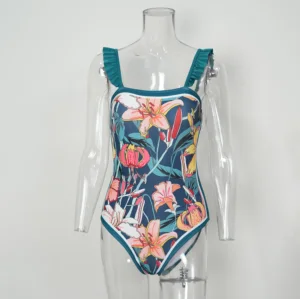 Hot Sales TOB Bathing Suits Sexy Comfortable  One-piece Beach Swimsuit