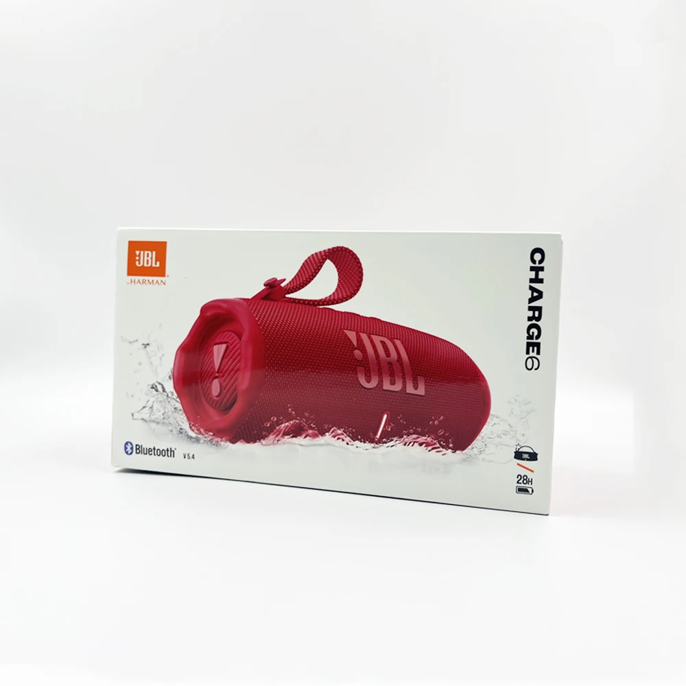 JBL Charge 6 Al Enhanced Portable for Bluetooth Speaker with Subwoofer Dust-proof and Waterproof Outdoor/Desk Use Speakers