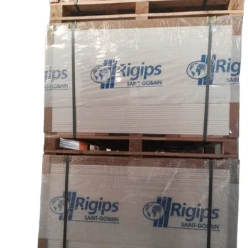 Rigips Fire Resistant Plasterboard Gypsum Board  Plasterboard For Partition Walls Gypsum Board European Standard