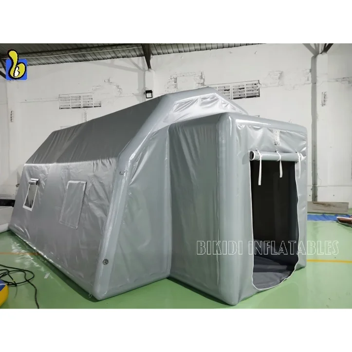 zelt teuer KTT Extra großes für 10–12 Personen (B), Familien-Kabinenzelt, 2 Zimmer, 3 Türen und 3 Fenster mit Netz, gerade Wand, wasserdicht, doppellagig, großes Zelt für Outdoor, Picknick, Camping Sport & Freizeit COSTWAY Pop up Pavillon protective-mach Size:12' x 40'
