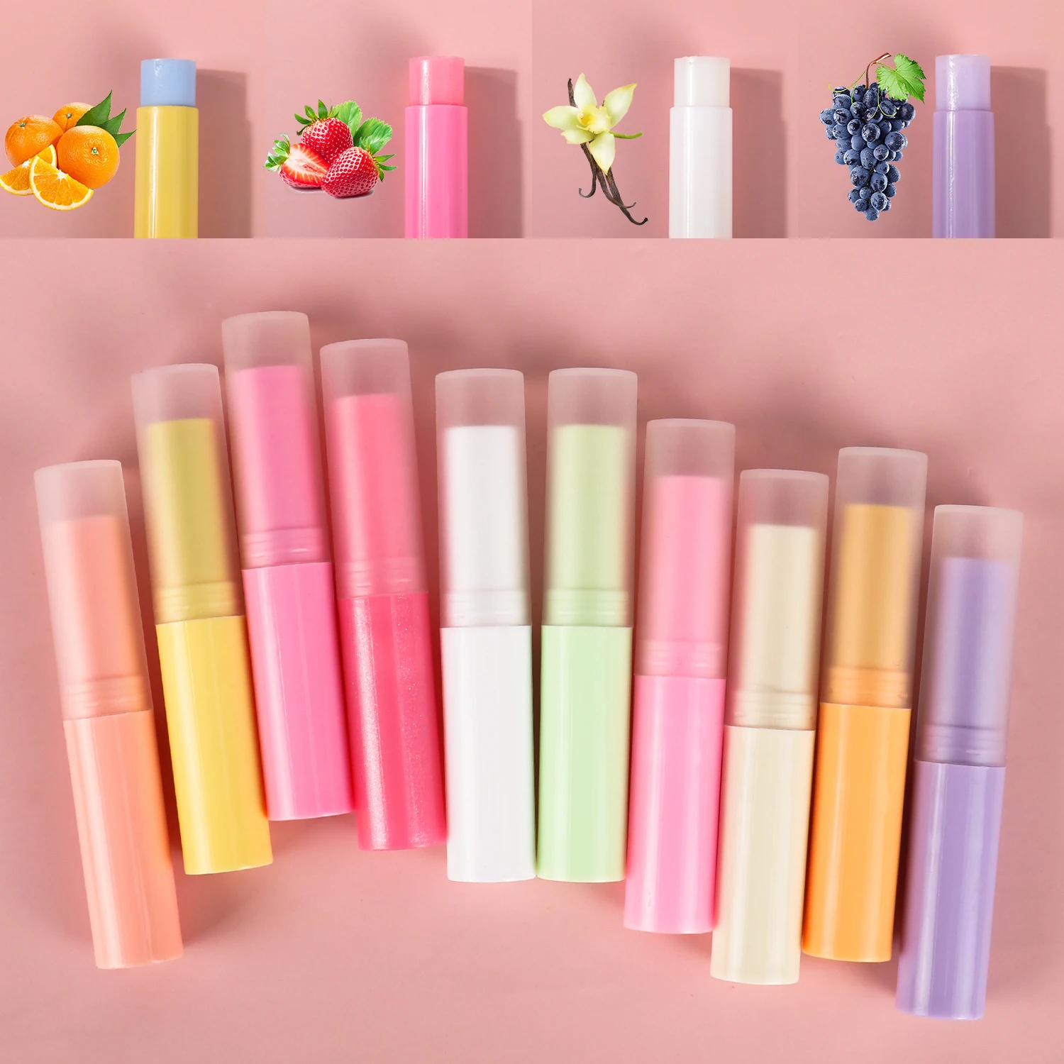 Moisturizing Lip Balm Lipstick Temperature Color Changing Lip Balm No Brand Name Custom Balm Logo