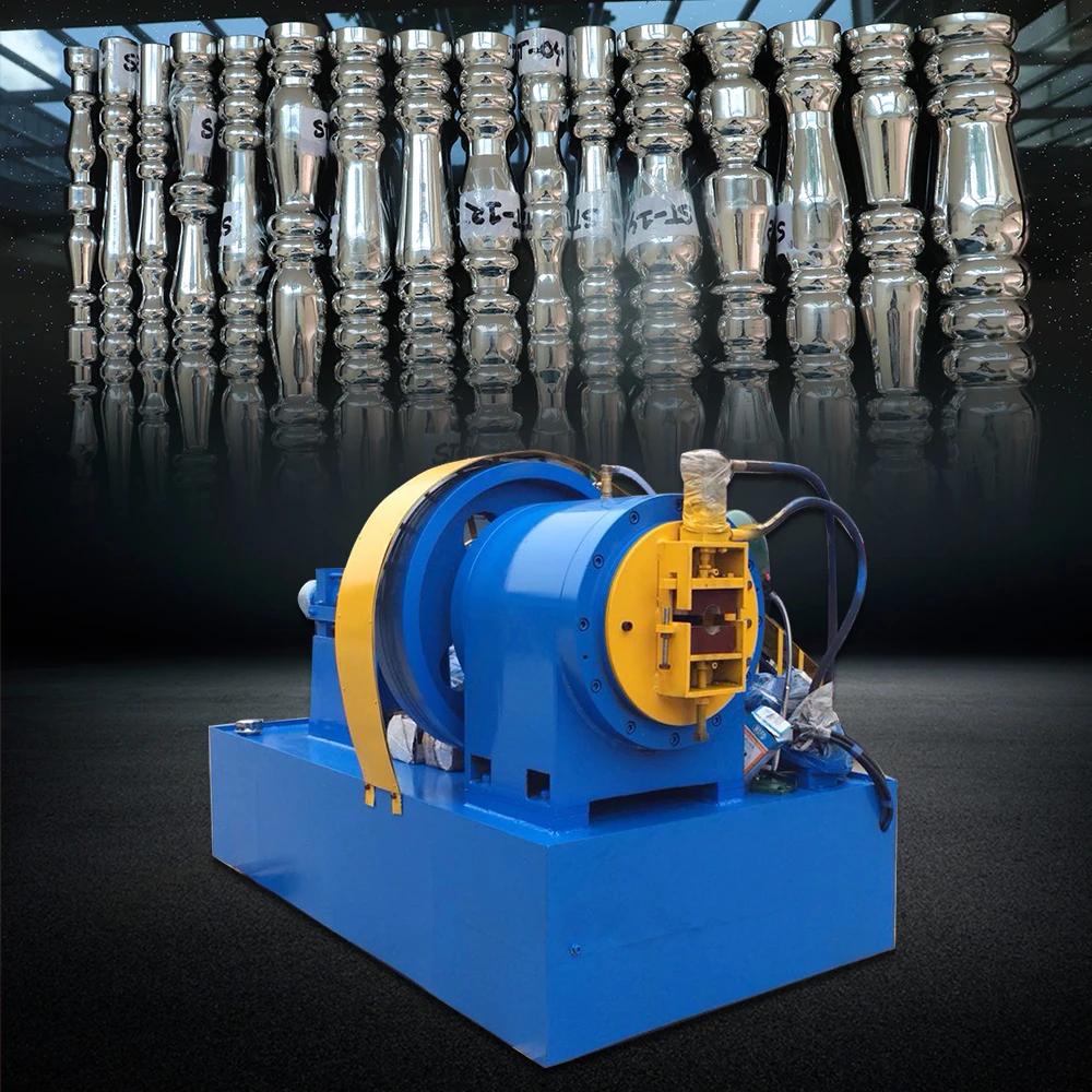 旋锻机管压花机不锈钢管的不同图案