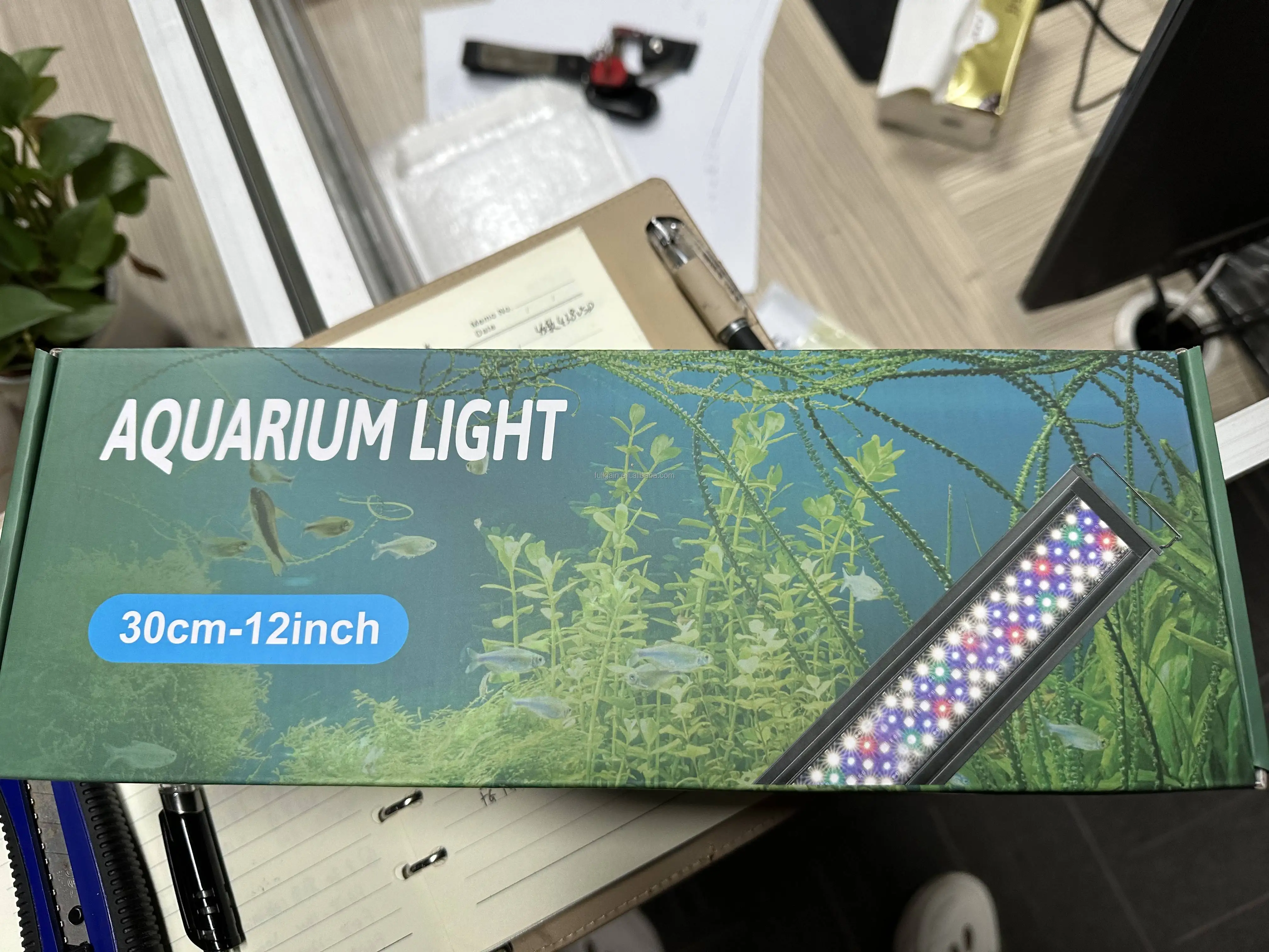 Fullgain 75cm 90cm 60 Inch 4ft Led Aquarium Lamp Hanging Clip On Fish Tank Light Wrgb Full