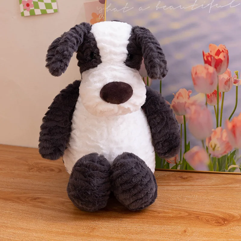 Adorables Schnauzer Border Collie Golden Dog Puppy Dog Stuffed Animal Plush Toys