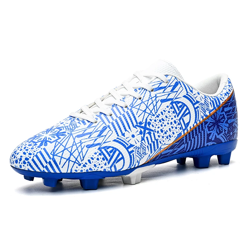 New Low-top Long-spike Football Shoes Rubber Out-sole Effective Anti-slip Football Boots aperçu 8