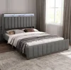 Dark Gray + Engineered Wood + Fabric