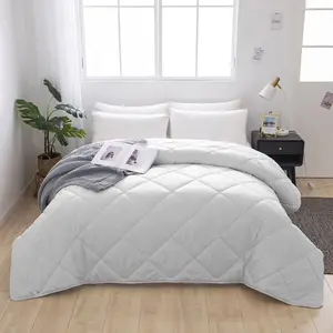 Luxury Quilt Bedding Set Warm Embossed Pattern Fluffy Comforter Duvet Queen King Double Single Soft Polyester Wool Cotton Hotels