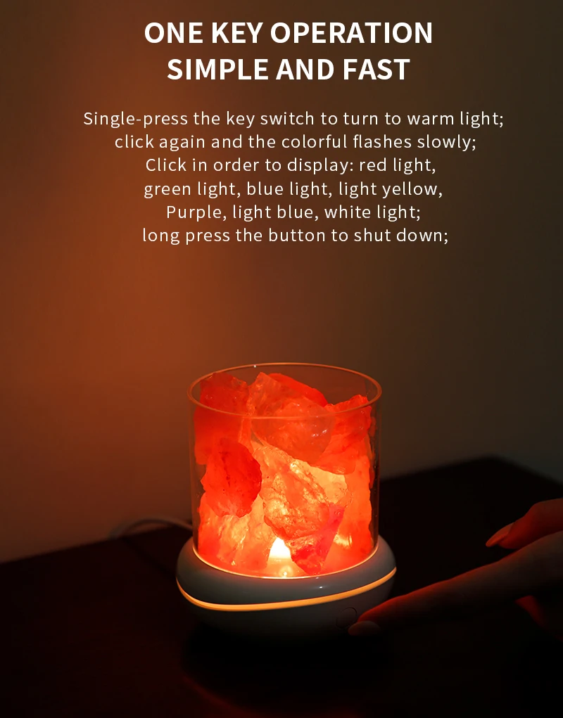 Tik Tok Hot Sales Aroma Diffusor Multifunctional Aromatherapy Salt Lamp