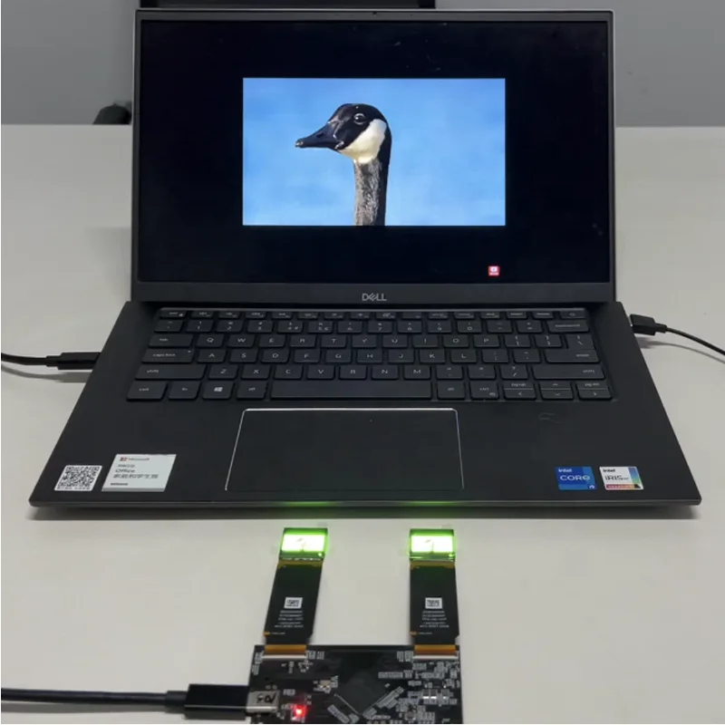 1.03 Inch 2560x2560 Monochromatic Green MIPI Display for Aviation
