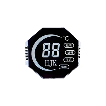 Factory Customized Size and Display Content LCD Screen High Contrast Digit Segment VA LCD Display For Car