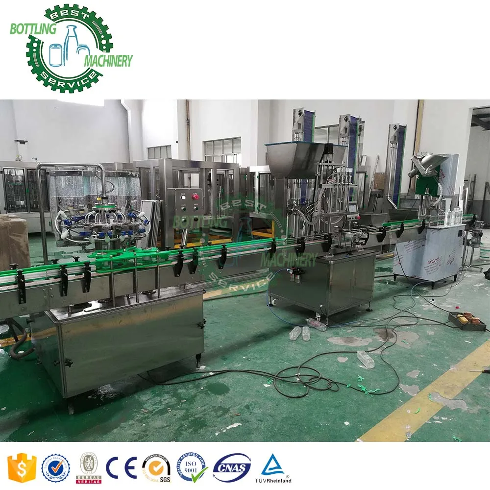 2 4 6 8 Head Linear Sauce Paste Jam Cheese Butter Syrup Ketchup  Bottle Auto Pneumatic Piston Filling Machine with Mixing Hopper