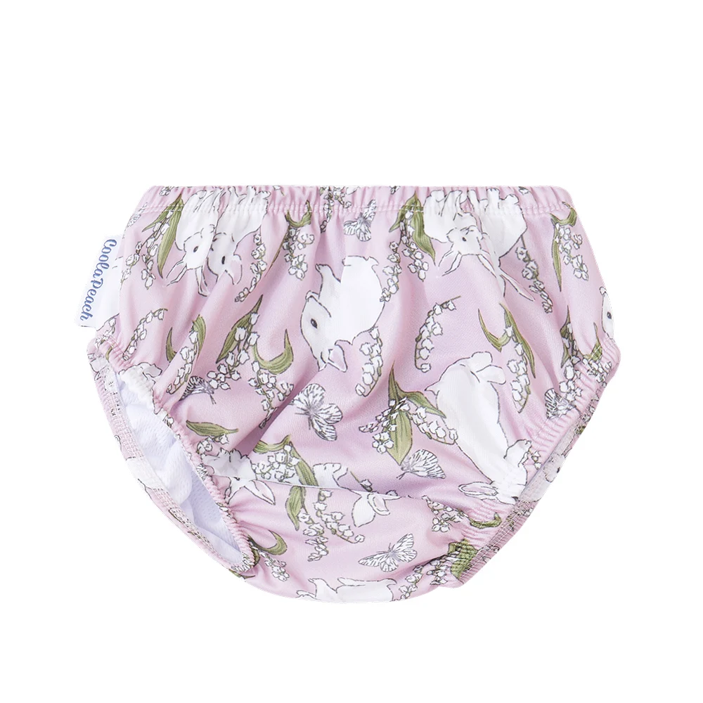 Coola Peach Recycled Cloth Baby Swim Diapers Eco-friendly