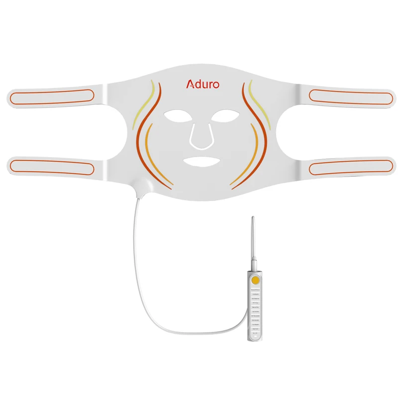 Portable and Rechargeable Aduro Multifunctional Photon Therapy Facial Device Aduro 7+1 Colors Led Facial Device