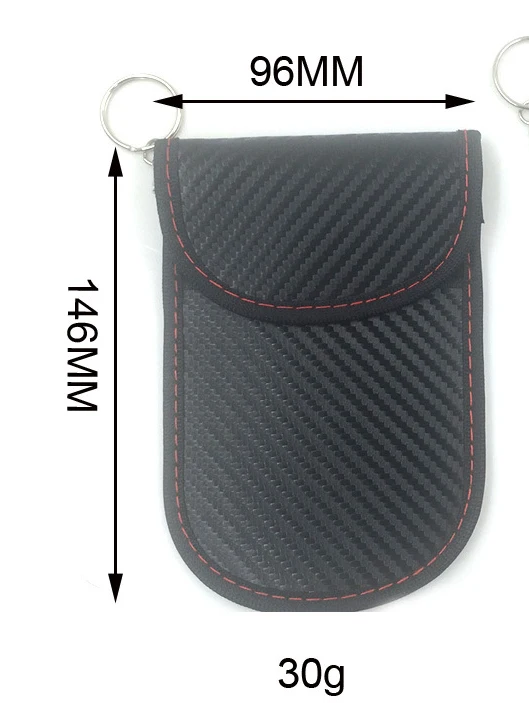 Anti-Theft RFID Blocking RFID Key Fob Protector Case Faraday Pouch