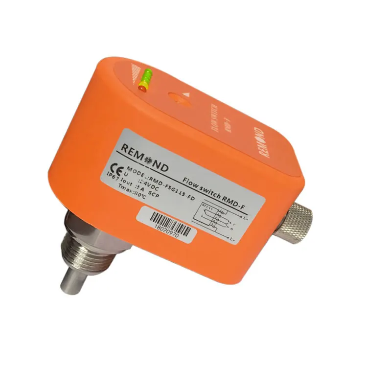 Liquid Flow Switch 6 LED Indicators Thermal Flow Sensor Flow Switch Sensor Water