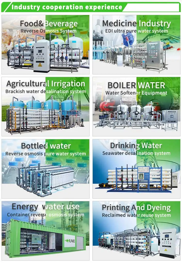 Distiler Water Treatment Filter Filtered Sea 2000 Lph Purified Drinking Plant Purification