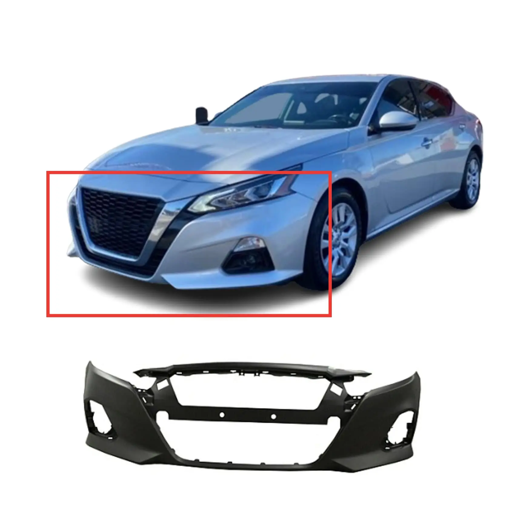 Car Body Kit Front Bumper Auto Body Parts Bumpers For Nissan Altima 2023