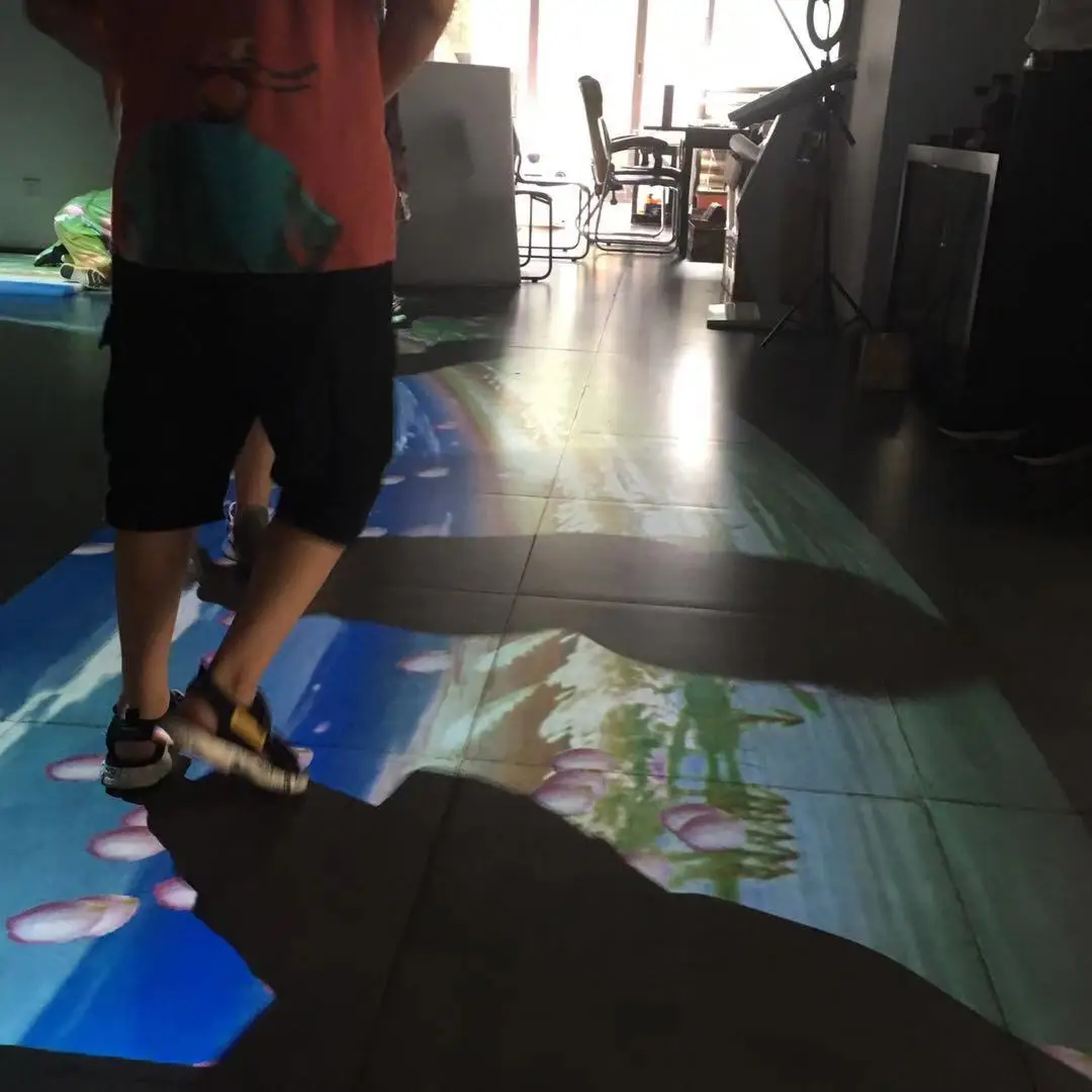 DeFi LABS Interactive Floor Projection System 3 Projector with High Novelty