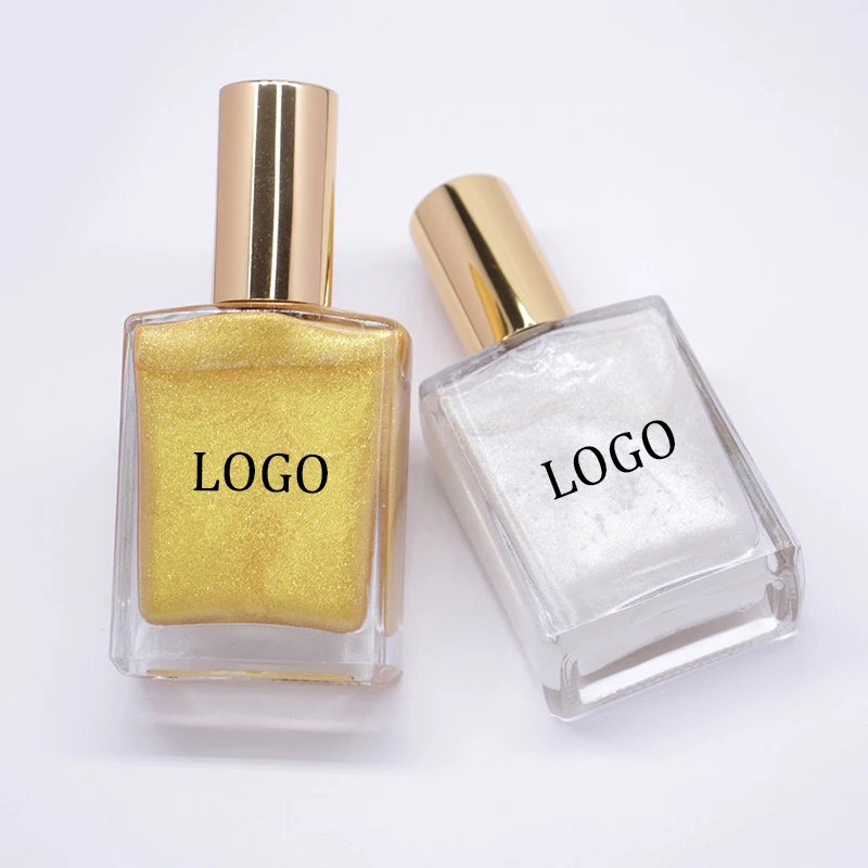 Custom Private Label Highlight Body Highlight Glow Shimmer Oil Liquid Highlighter Spray