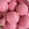 Pallina da tennis rosa