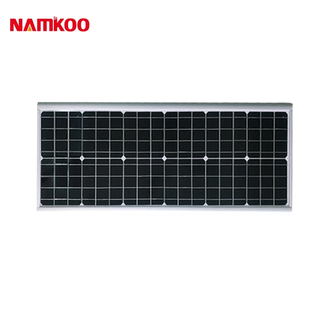 Best cost 50w darkness sensor solar street lights with panel