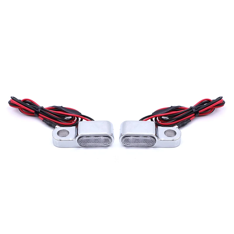 Racepro Motorcycle 3 LED Handle Bar Turn Signal Wholesale Motorcycle Universal  Handle  Bar Mount Turn signal for Harley