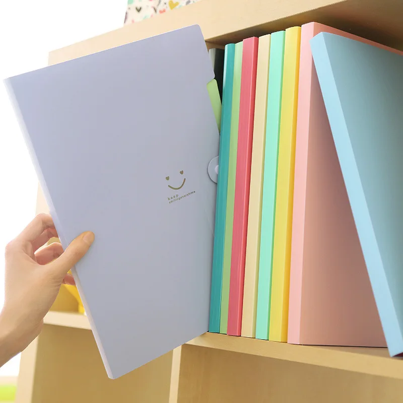 2023 New Product Expanding File Bag 8 Pockets Decorative Expanding Accordion Folder