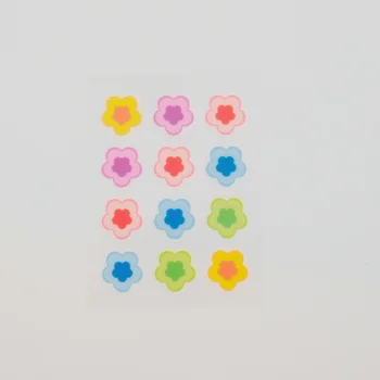 Customized Hydrocolloid Pimple Patches in Cute Flower Pattern Shape Face Acne Stickers in Various Colors