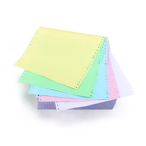 Wholesale Customized Durable Computer-Printed Carbonless Paper in Multiple Stylish Colors