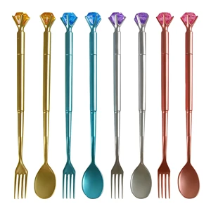 Creative CuteTableware Design Stationery Plastic Body Gel Pen 0.5mm Tip Smooth Writing for Promotional Gift and School Supplies